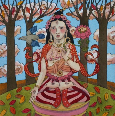 White Tara in Autumn