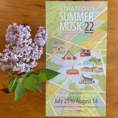 Stratford Summer Music Poster 2022